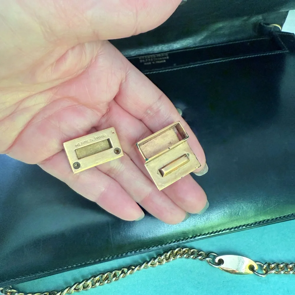 Authentic  Hermes vintage Circa Early 1950 - Picture 8 of 12